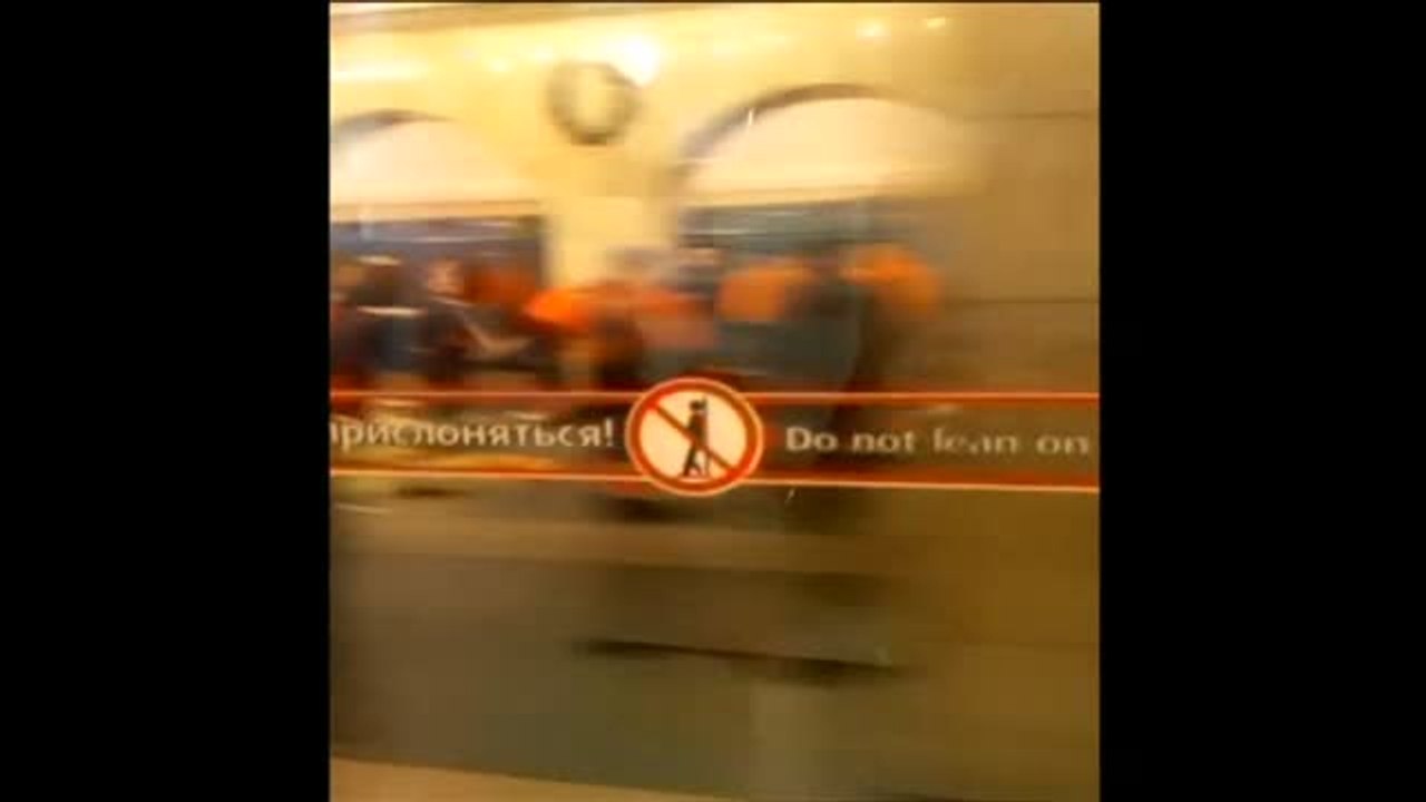 Al menos nueve fallecidos y 20 personas heridas en una explosión en el metro de San Petersburgo