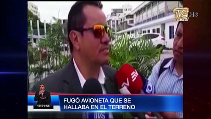 Detienen a 8 personas en operativo de avioneta con droga en terrenos de "Refinería del Pacífico"