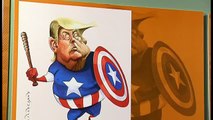 Donald Trump, protagonista del Salón del Cómic