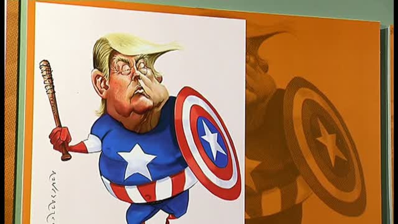Donald Trump, protagonista del Salón del Cómic