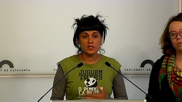 La CUP defiende la protesta legítima ante la sede del PP en Barcelona