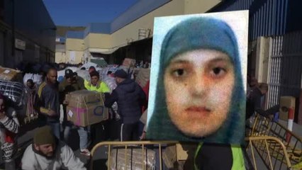 Muere una porteadora aplastada por una avalancha en la frontera de Ceuta