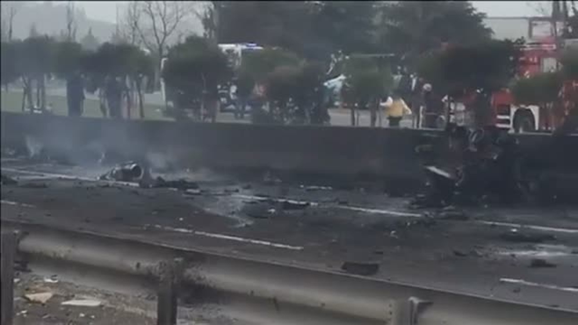 Trágico accidente de helicóptero en Estambul