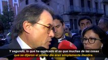 Artur Mas niega que su partido cobrara comisiones ilegales