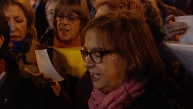 Música en la Puerta del Sol contra la violencia machista