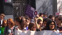 Los estudiantes tomas las calles contra la LOMCE