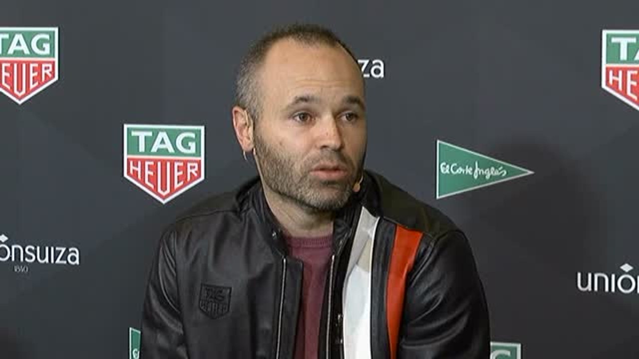 Iniesta: "Mi intención es retirarme aquí, pero no voy a estar por estar"