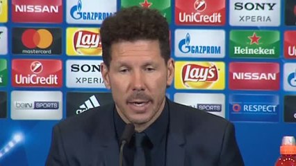 Simeone: "La Champions es especial, este es un paso muy importante para el club"