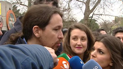 Pablo Iglesias insiste en la retirada de la misa en la televisión pública