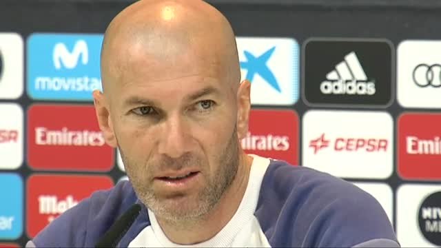 Zidane: Estamos convencidos de que nuestro día a día es la liga