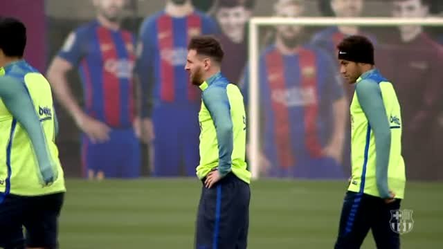 El Barça comienza a preparar el duelo en el Calderón