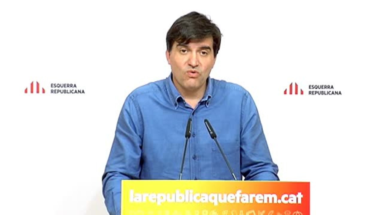 ERC califica la sentencia del 9N de "indigna y antidemocrática"