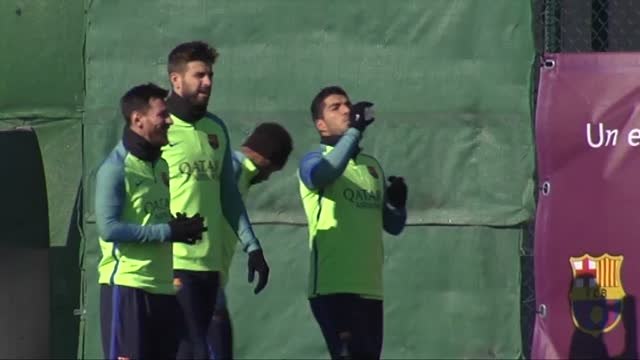 El Barça prepara a conciencia el duelo de Copa ante el Atlético