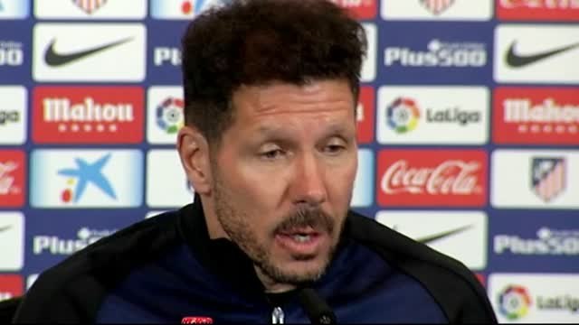 Simeone: Nosotros hemos bajado la regularidad y los demás han mejorado