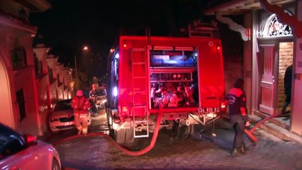 Boğaz manzaralı villada korkutan yangın