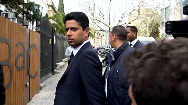 Comida entre las directivas de Barça y PSG previa al partido de Champions