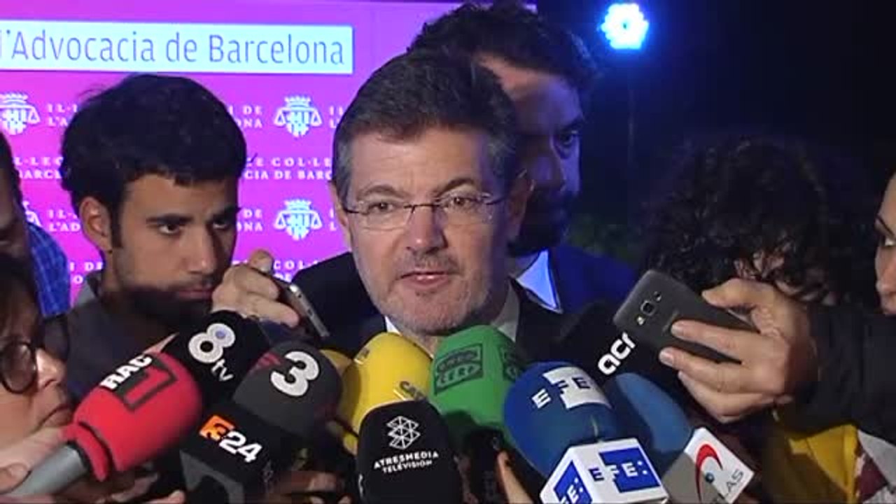 Catalá sobre la sentencia de Noos: "Garantiza que en España la Justicia independiente es igual para todos"