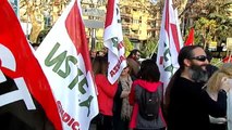 Protesta contra el Rey Felipe VI en Granada