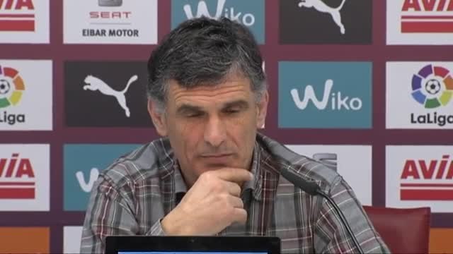 Mendilíbar: El Real Madrid sin hacerlo bien te hace seis ocasiones