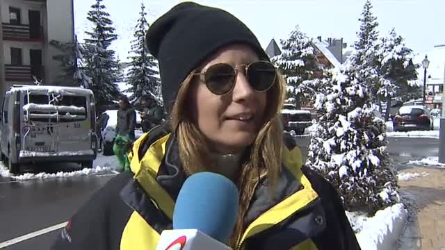 Fin de semana invernal con nieve en cotas de hasta ochocientos metros