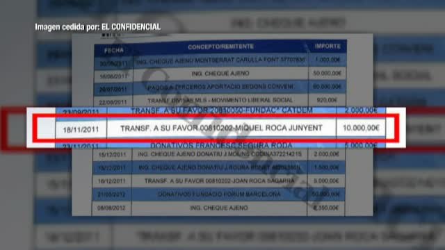 Los donativos del abogado de la infanta