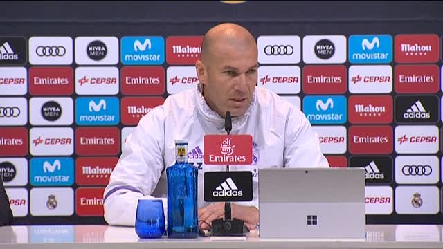 Zinedine Zidane: Estoy con mis jugadores a muerte