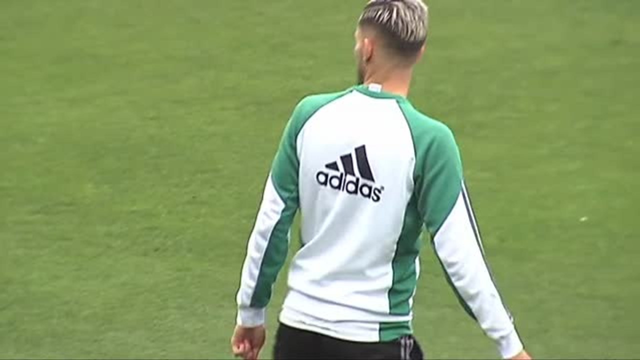 Víctor Sánchez sobre el derbi sevillano: "Este partido nos lo están recordando desde que hemos llegado, no esta semana"