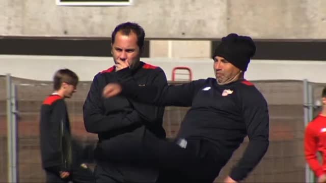El Sevilla prepara el partido que disputarán con el Athletic de Bilbao