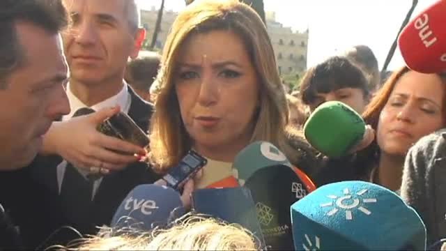 Susana Díaz evita pronunciarse si será canditata a la secretaría del PSOE