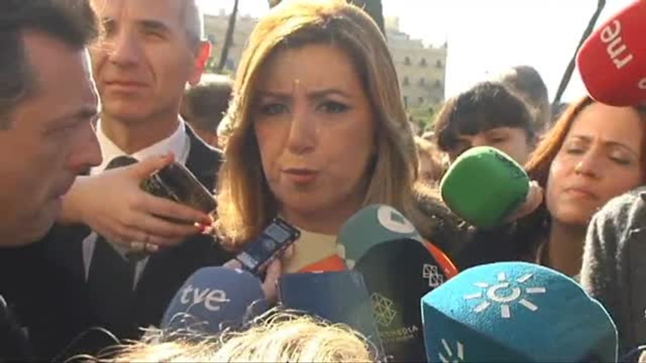 Susana Díaz evita pronunciarse si será canditata a la secretaría del PSOE