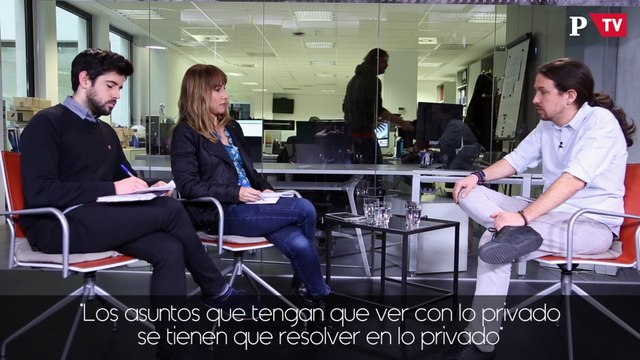 Pablo Iglesias: Los asuntos que tengan que ver con lo privado se tienen que resolver en lo privado