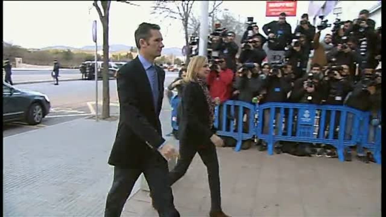 La infanta Cristina absuelta; Iñaki Urdangarin condenado a 6 años y 3 meses de prisión