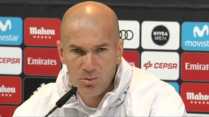 Zidane, sobre la situación de la Liga: "Esto no va a cambiar hasta el final"