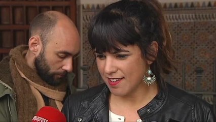 Teresa Rodríguez pide a Iglesias y Errejón que acaben con su "peleíta de pasillo"