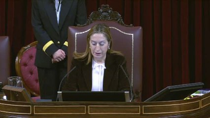 El Congreso guarda un minuto de silencio en memoria de José Antonio Alonso