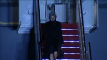 Theresa May, en Estados Unidos para buscar un futuro acuerdo bilateral con Trump
