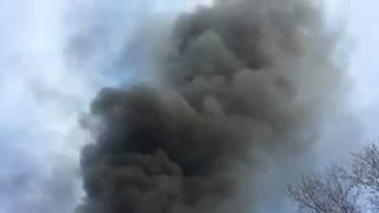 Incendio en un bazar chino de Oviedo