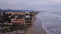 El temporal deja enormes destrozos en la costa de Denia