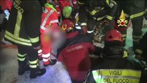 Rescatadas nueve personas de entre los escombros del Hotel Rigopiano