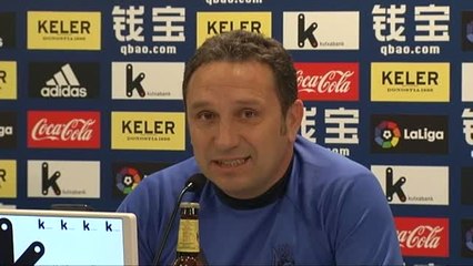 Eusebio: "Nos fastidia que el partido coincida con el día más importante para los donostiarras"