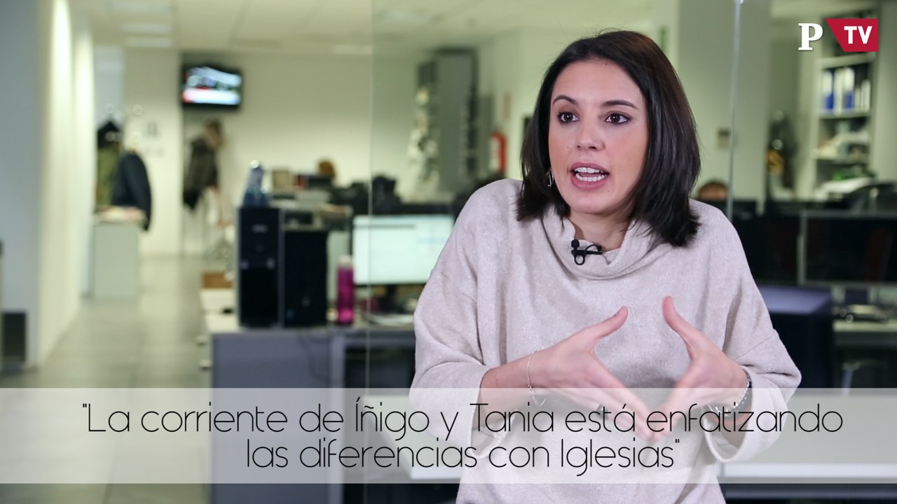 Irene Montero - "La corriente de Íñigo y Tania está enfatizando las diferencias con Iglesias"