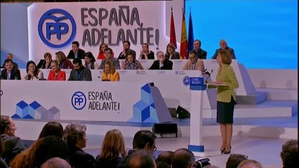 Cospedal hace un llamamiento a recuperar la "unida del centro derecha español"