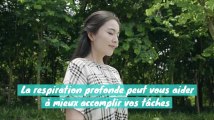 La respiration profonde pour se sentir bien