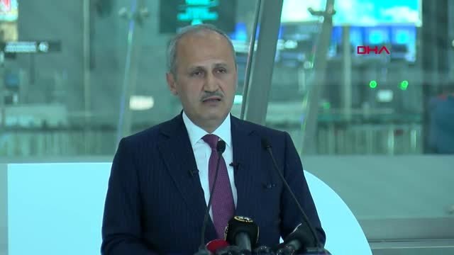 İstanbul- Ulaştırma Bakanı Turhan, İstanbul Havalimanı'na Taşınma Sürecini Açıkladı