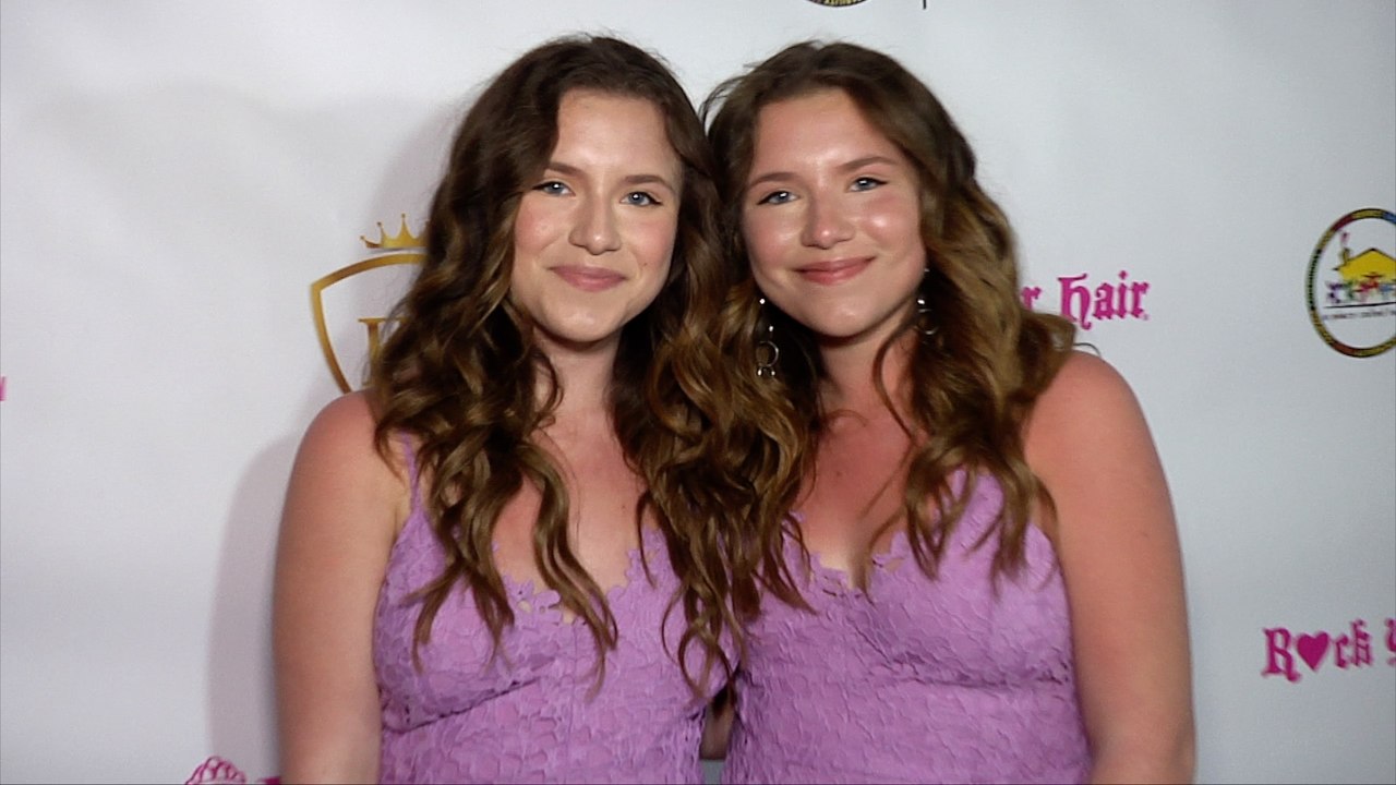 Bianca & Chiara D'ambrosio "Kaylyn Slevin's Sneaker Ball" Red Carpet