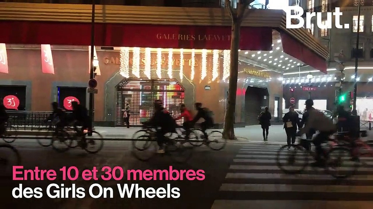 Girls on Wheels, des sorties nocturnes réservées aux femmes cyclistes