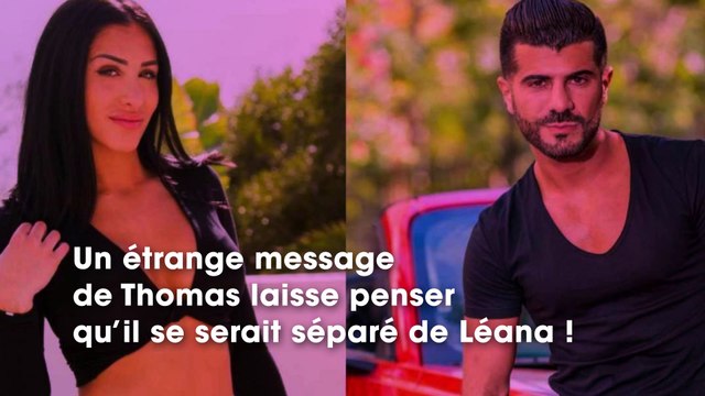 Rupture CHOC entre Léana et Thomas (Les Anges 11) ? Un message sème le doute !