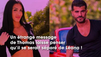 Rupture CHOC entre Léana et Thomas (Les Anges 11) ? Un message sème le doute !
