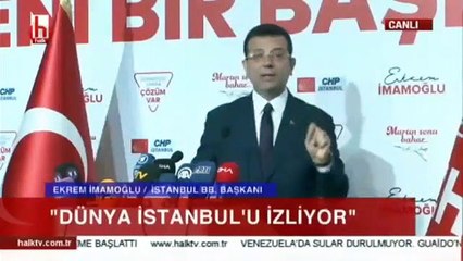 İmamoğlu: İnsanları ahlaksızca hırsızlıkla suçlamayın