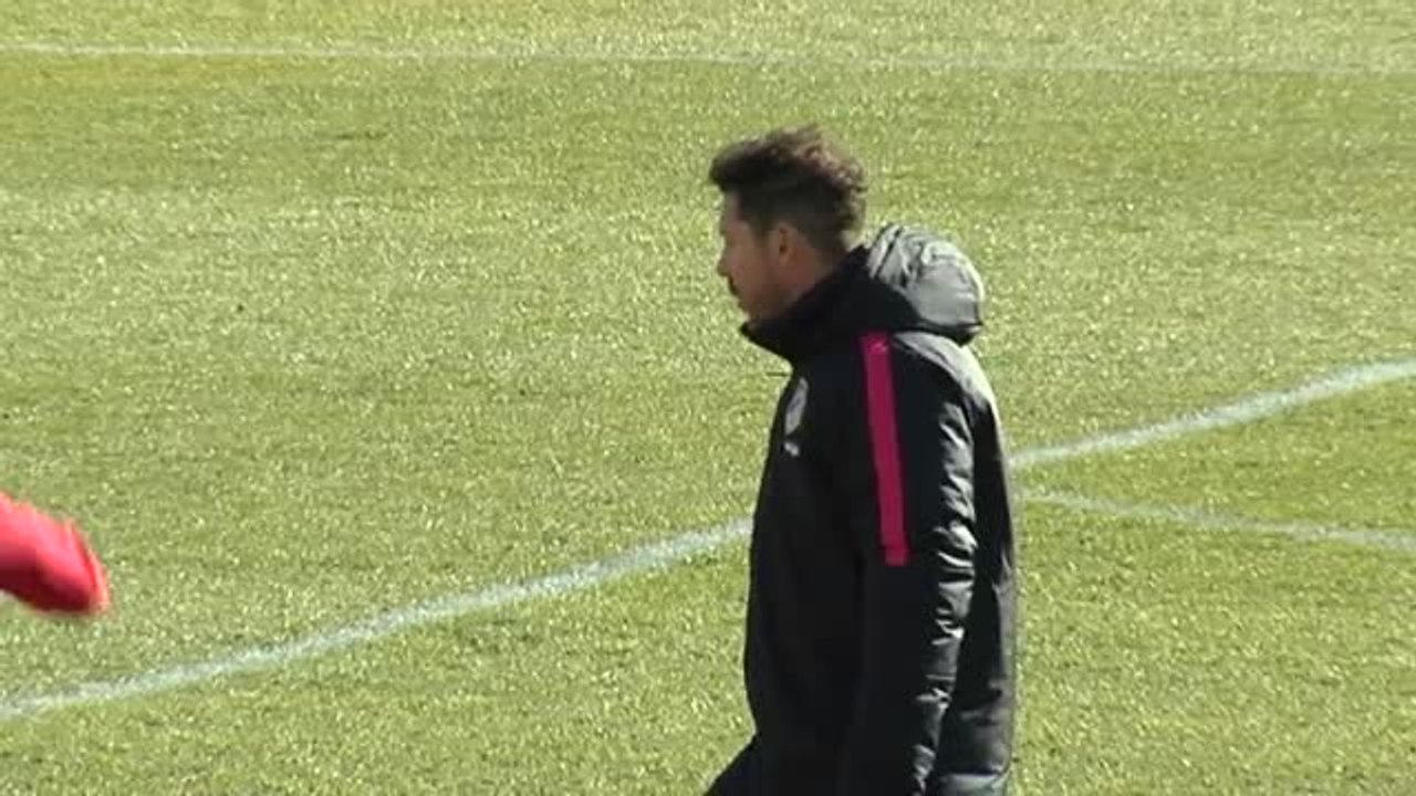 El Atlético de Madrid empieza a preparar el choque contra el Eibar